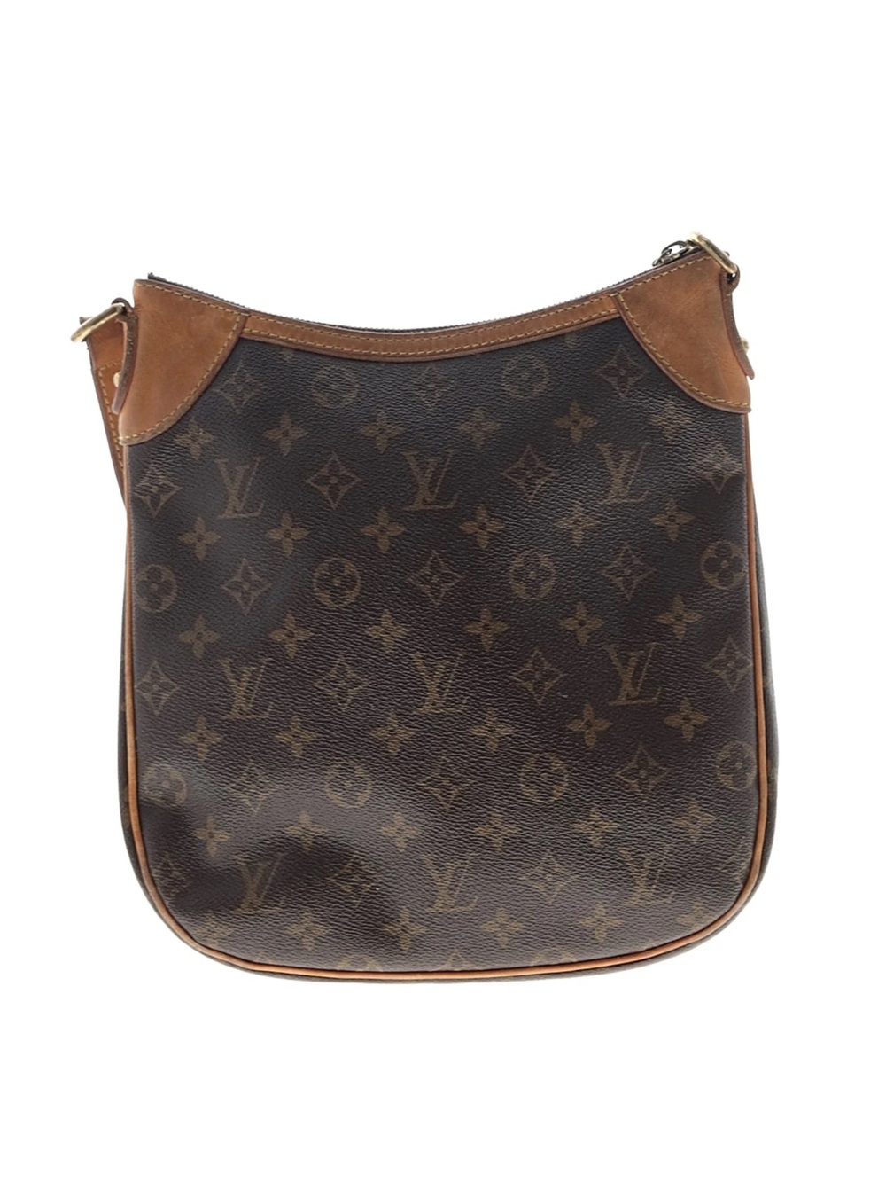 Louis Vuitton Odeon PM Monogram Crossbody Bag in Brown and Tan - Picture 3 of 11